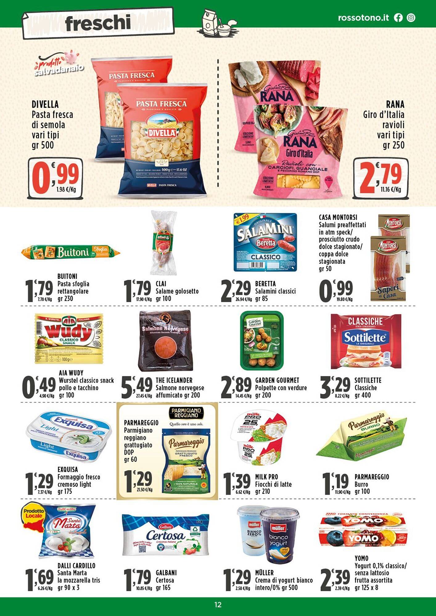 Volantino Rossotono Carrefour Pagina 12