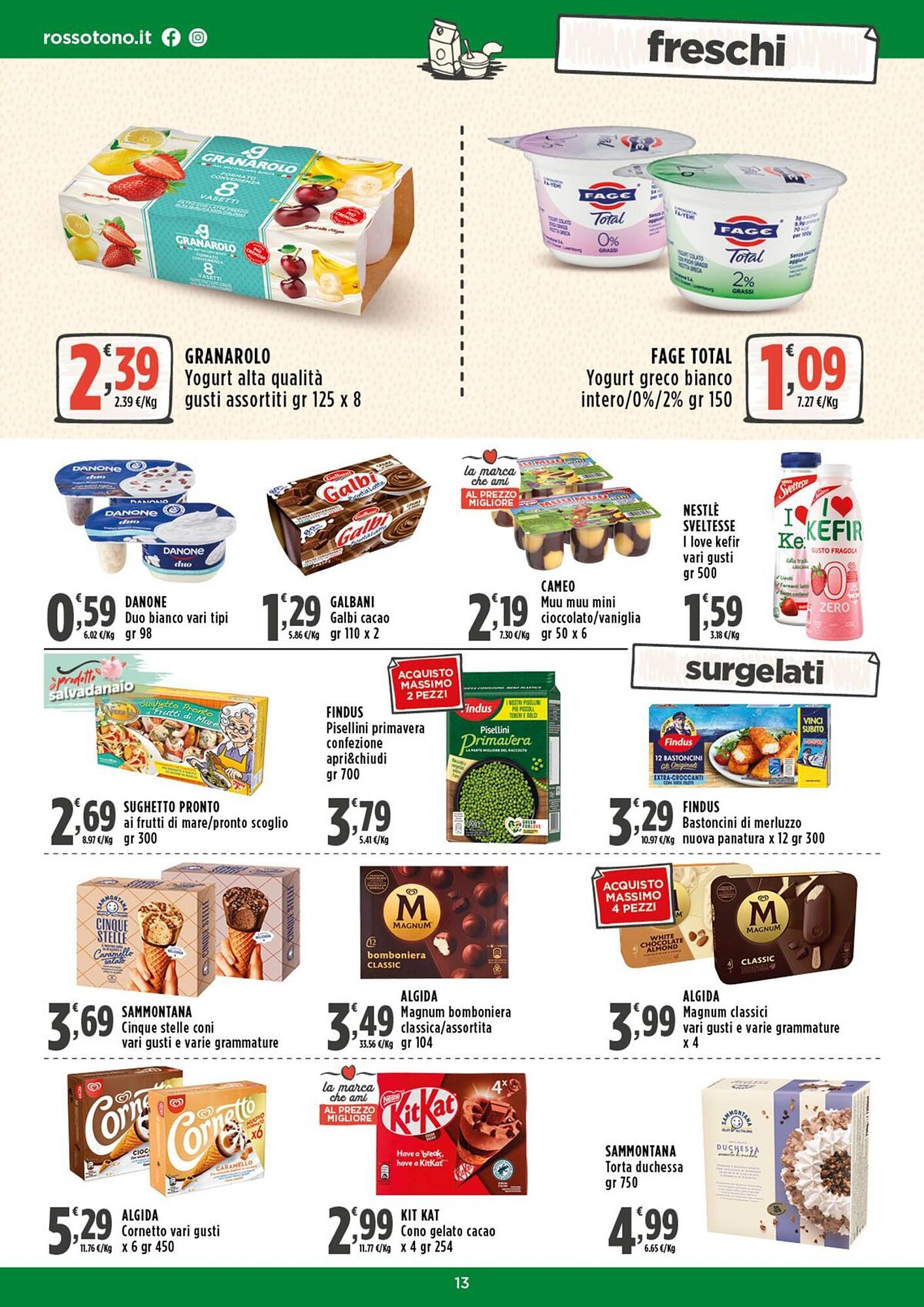 Volantino Rossotono Carrefour Pagina 13