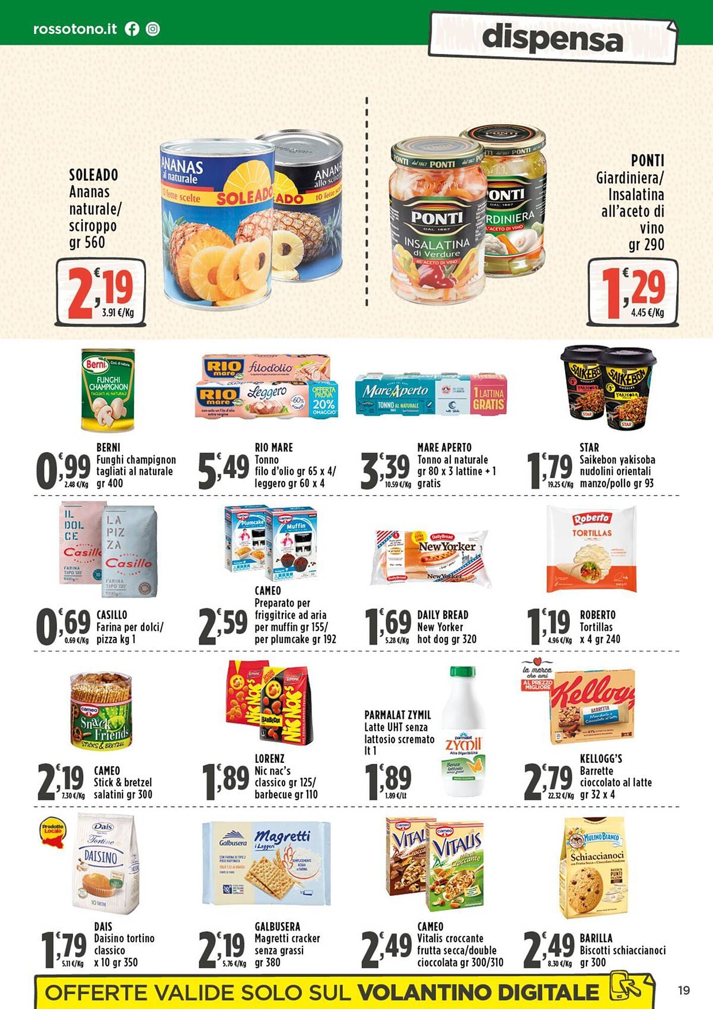 Volantino Rossotono Carrefour Pagina 19