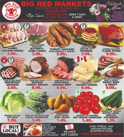 Big Red Markets flyer week 19 Page 1