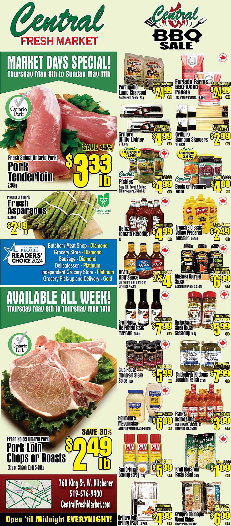 Central Fresh Market flyer week 19 Page 1