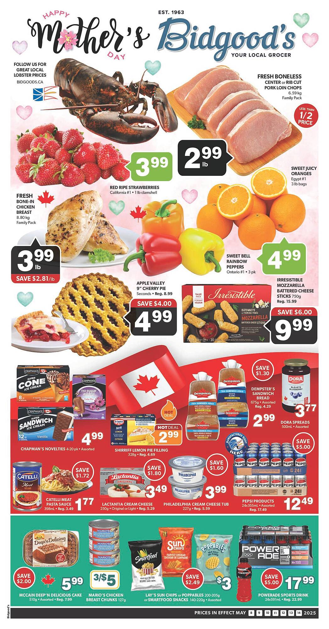 Bidgood's flyer week 19 Page 1