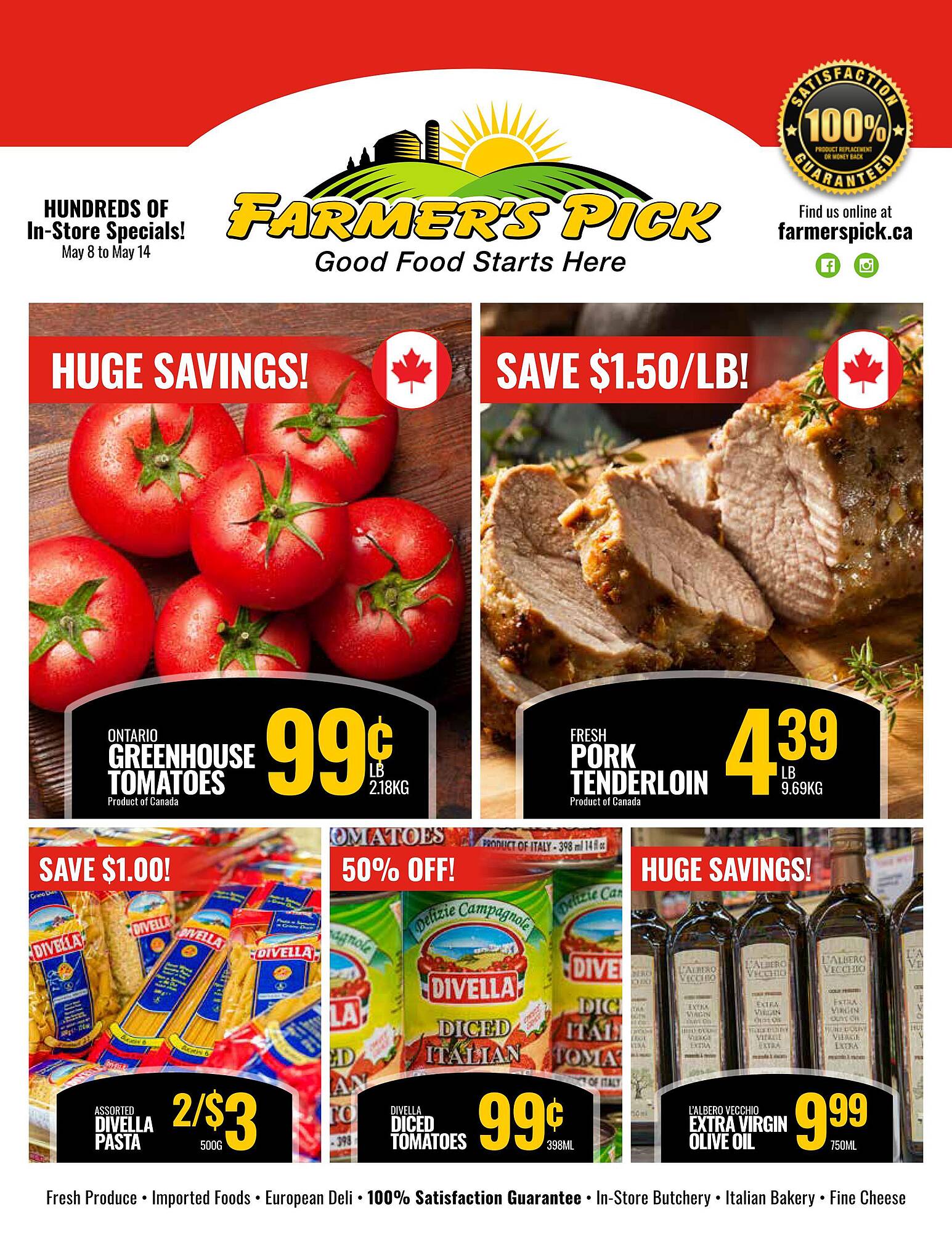 Farmer's Pick flyer week 19 Page 1