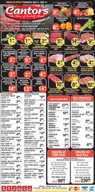 Cantor's Meats flyer week 19 Page 1