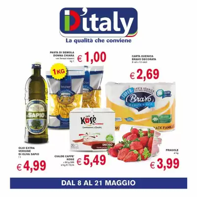Volantino D'Italy (valido fino al 21-05)