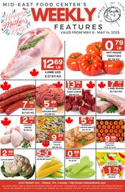 Mid-East Food Centre flyer week 19 Page 1