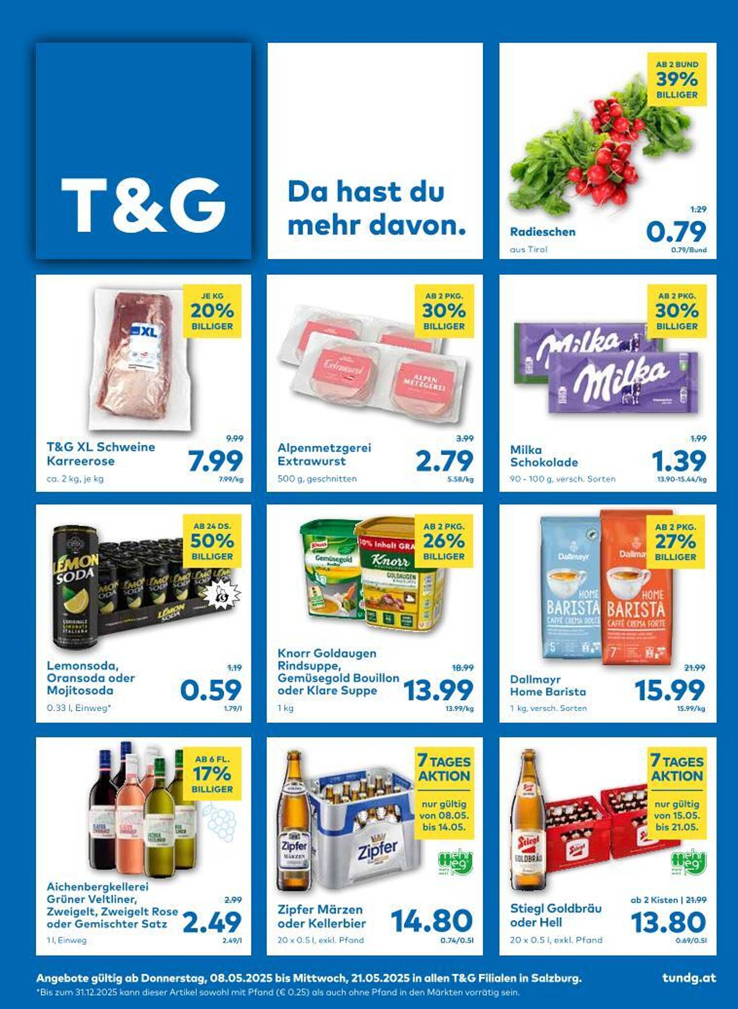 T&G Flugblatt Seite 1
