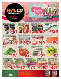 WinCo Food Mart flyer week 19 Page 1