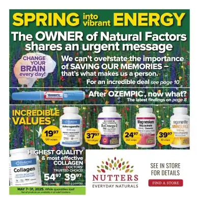 Nutters Everyday Naturals flyer (valid until 14-05)