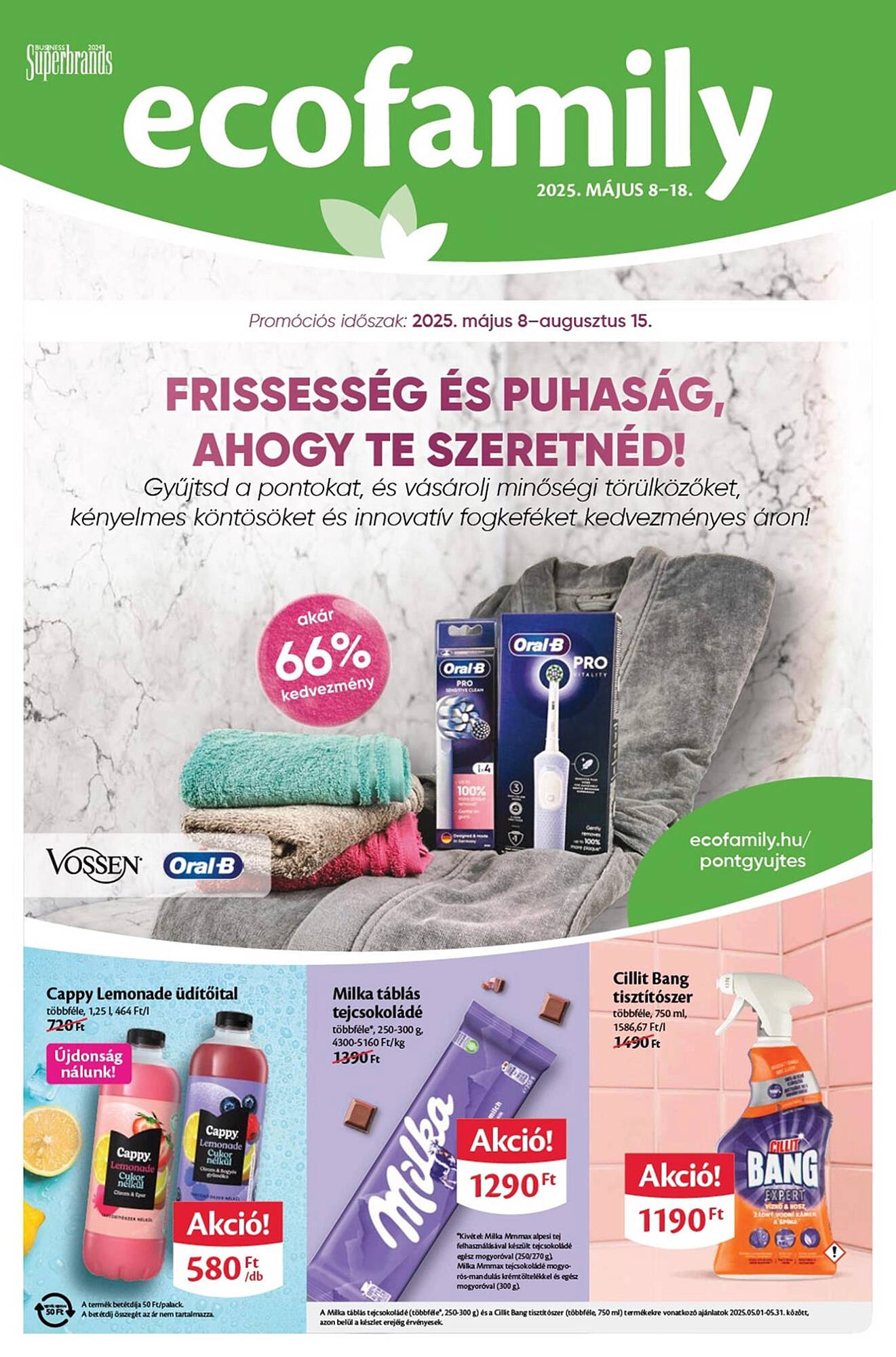 EcoFamily akciós újság Oldal 1