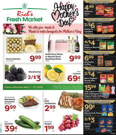Rich's Fresh Market Weekly Ad week 19 Page 1