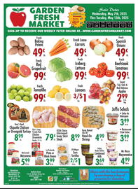 Garden Fresh Market Weekly Ad week 19 Page 1