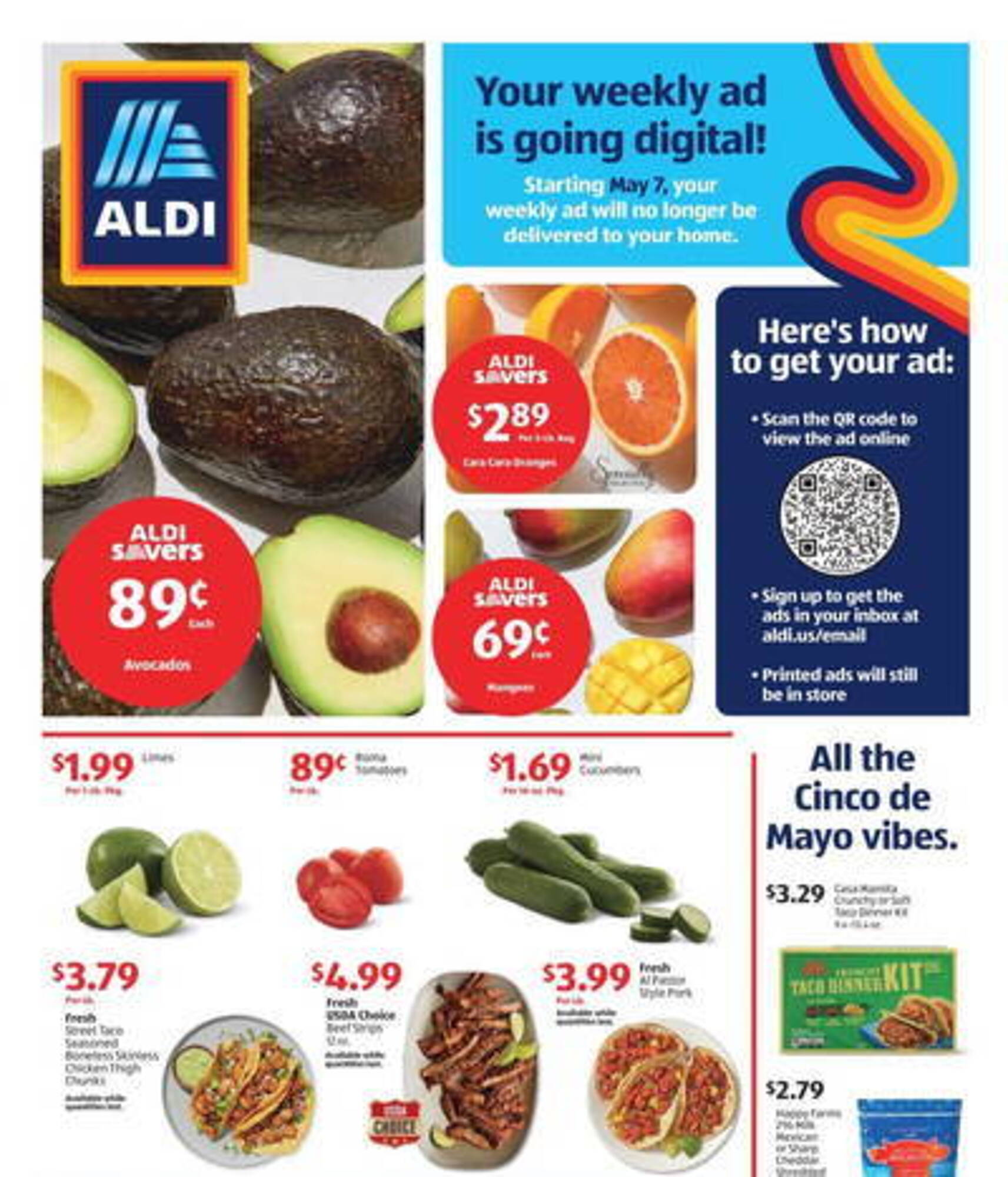 Aldi Weekly Ad week 19 Page 1