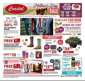 Coastal Farm & Ranch Weekly Ad week 19 Page 1
