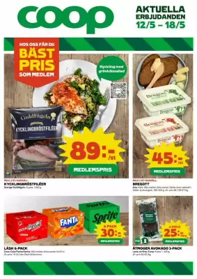 Coop reklamblad (giltig till och med 18-05)