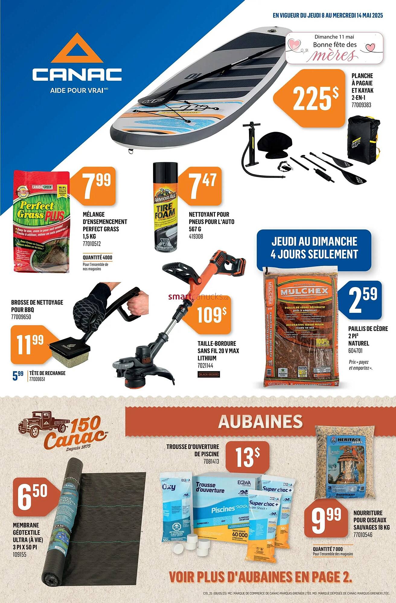 Canac flyer week 19 Page 1