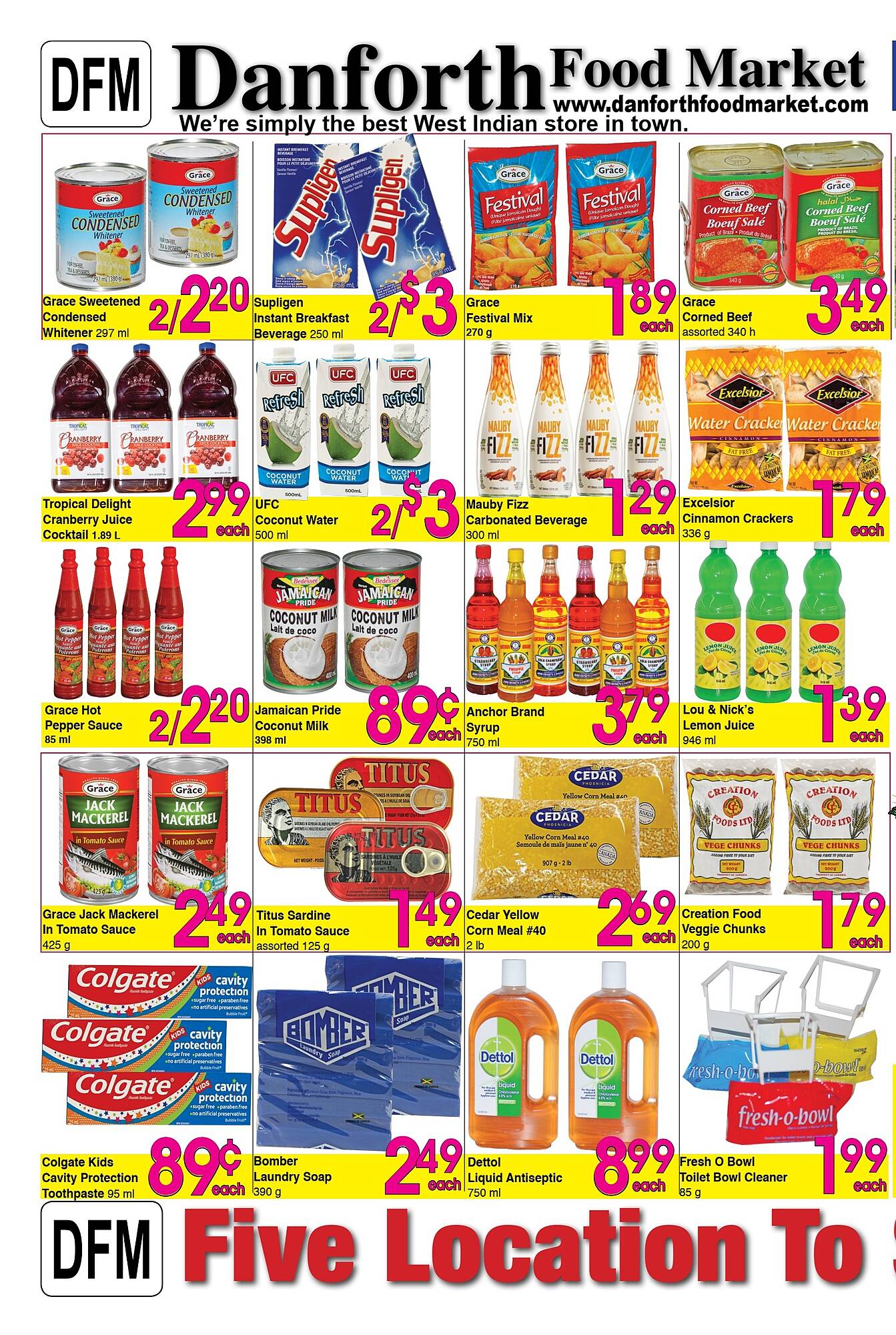 Danforth Food Market flyer week 19 Page 1