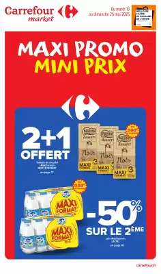 Catalogue Carrefour Market (valable jusqu'au 25-05)