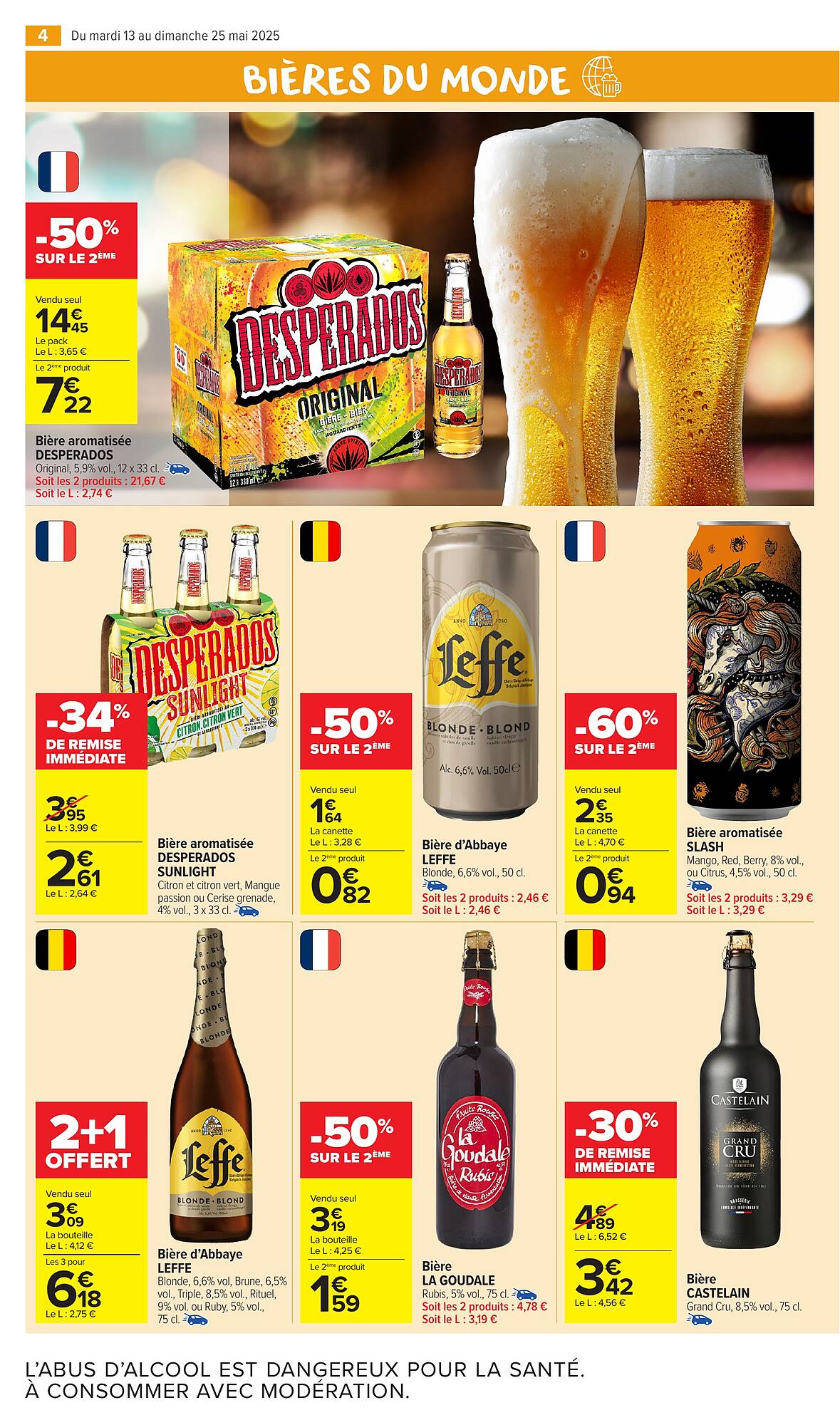 Catalogue Carrefour Market | BIÈRES DU MONDE page 6