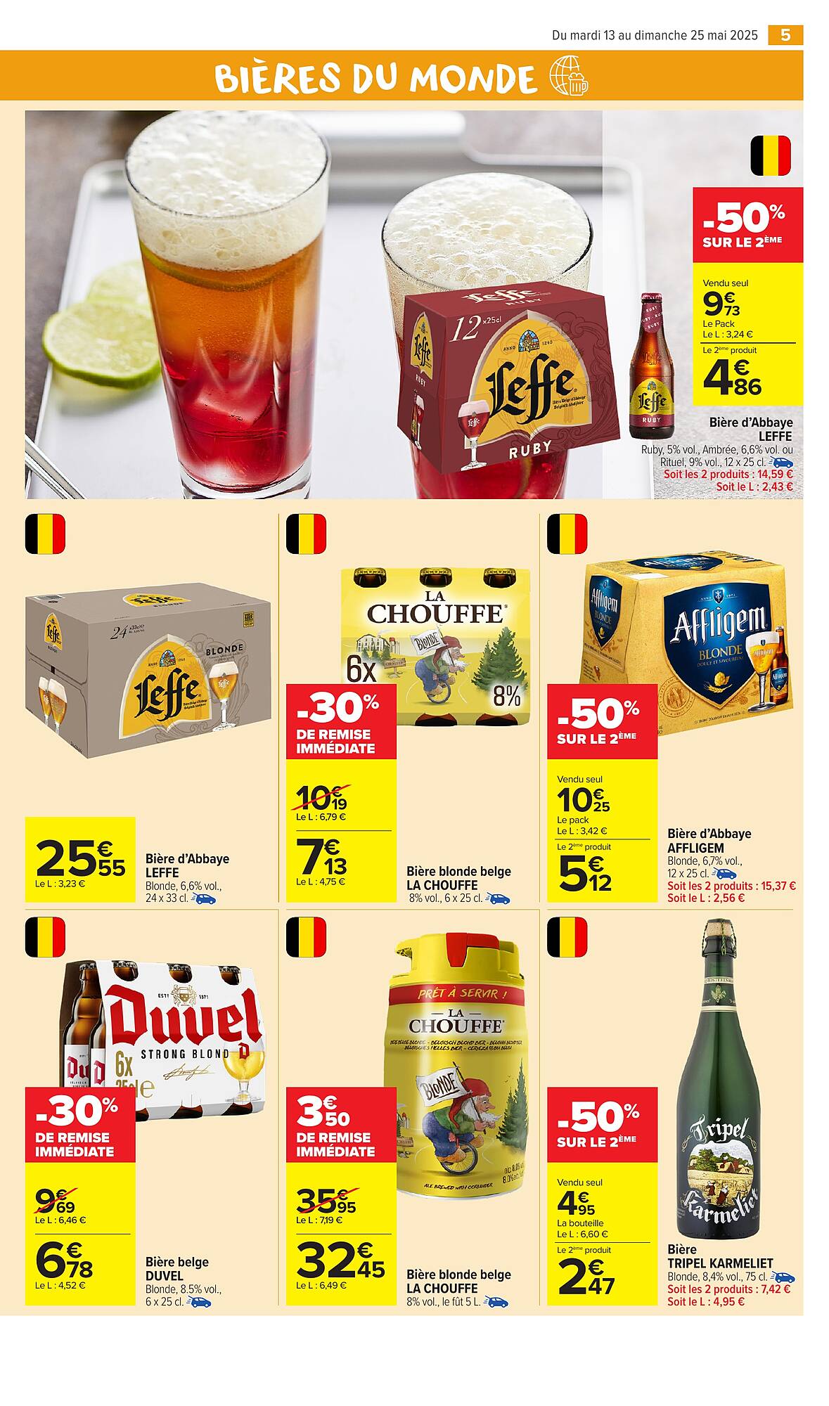 Catalogue Carrefour Market | BIÈRES DU MONDE page 7