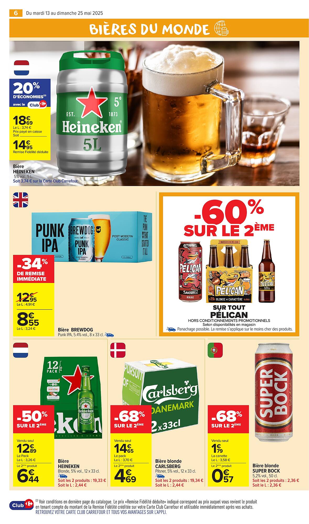 Catalogue Carrefour Market | BIÈRES DU MONDE page 8