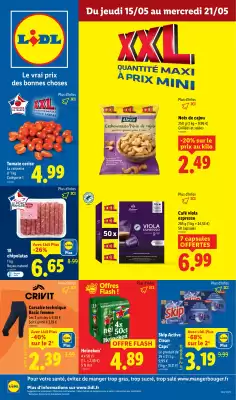 Catalogue Lidl (valable jusqu'au 21-05)