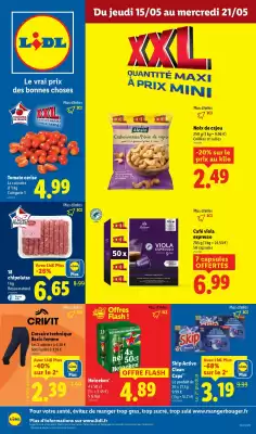 Catalogue Lidl (valable jusqu'au 21-05)