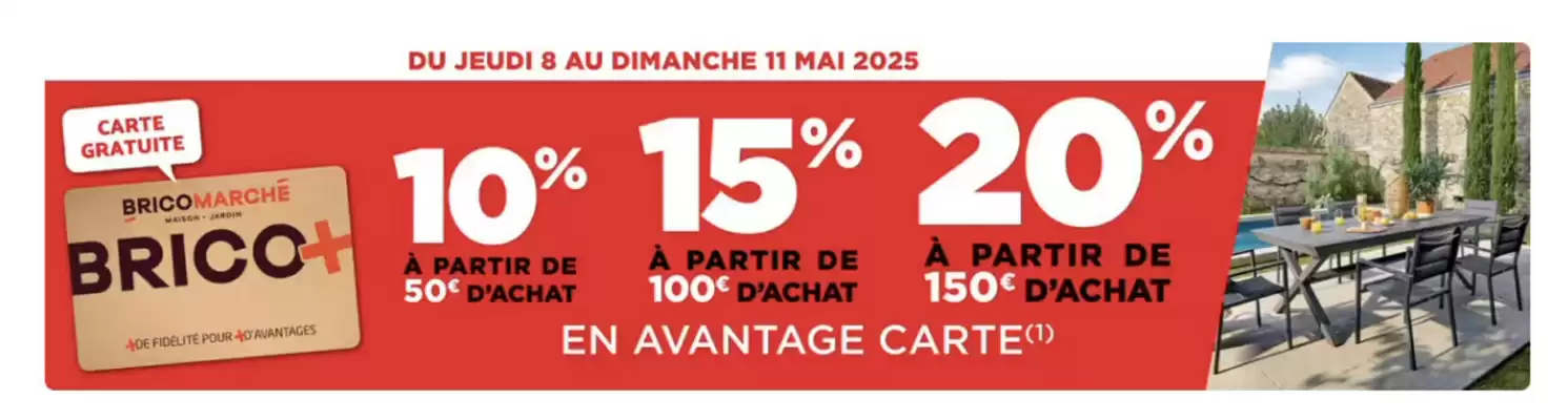 Catalogue Bricomarché (valable jusqu'au 11-05)