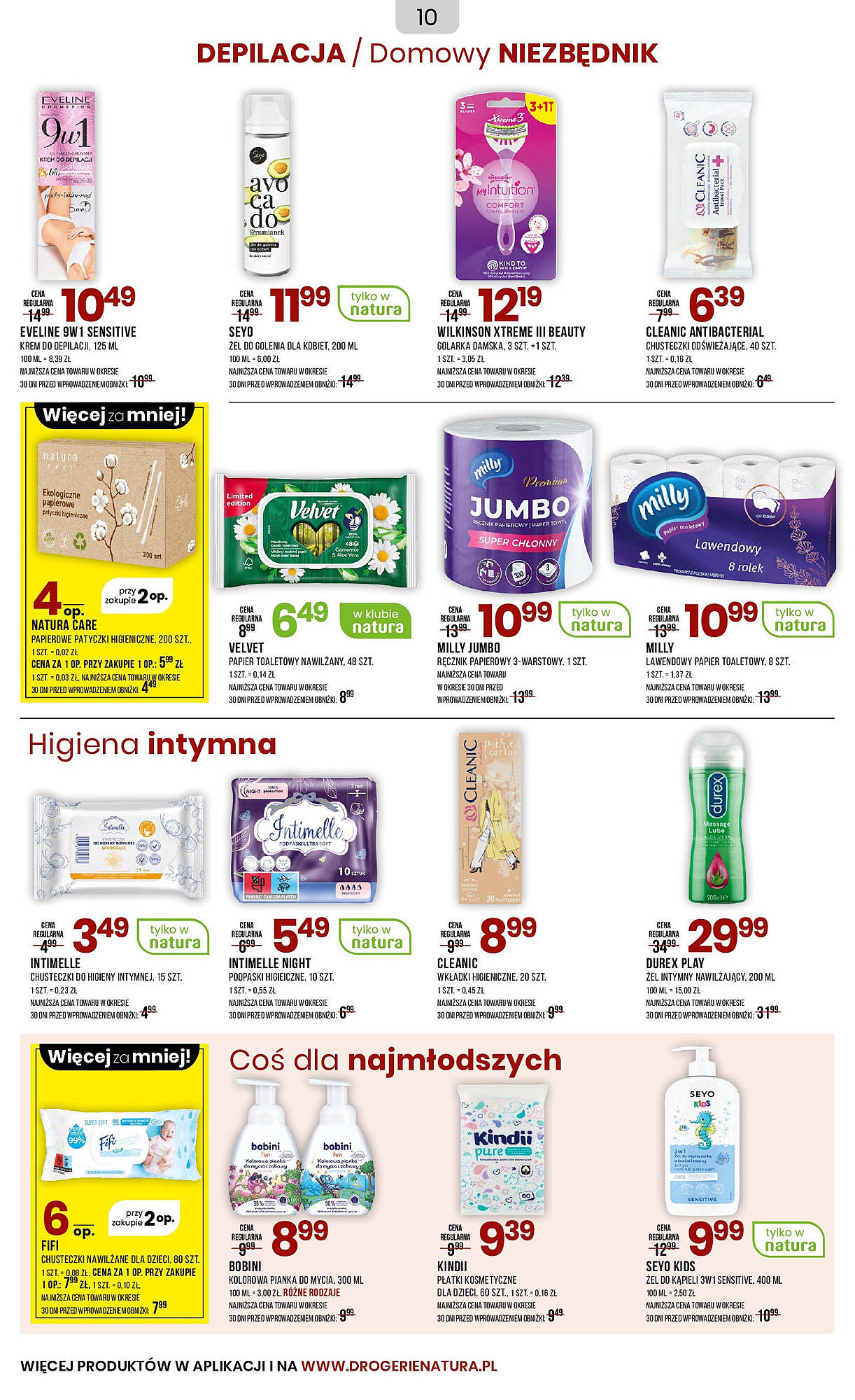 Drogerie Natura gazetka Strona 10