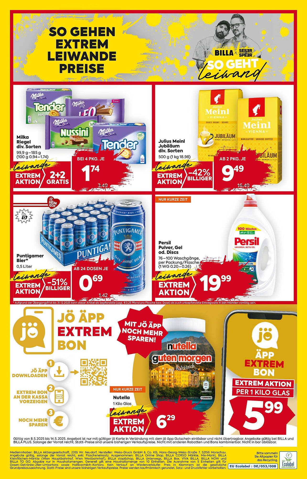 Billa Flugblatt woche 19 Seite 20