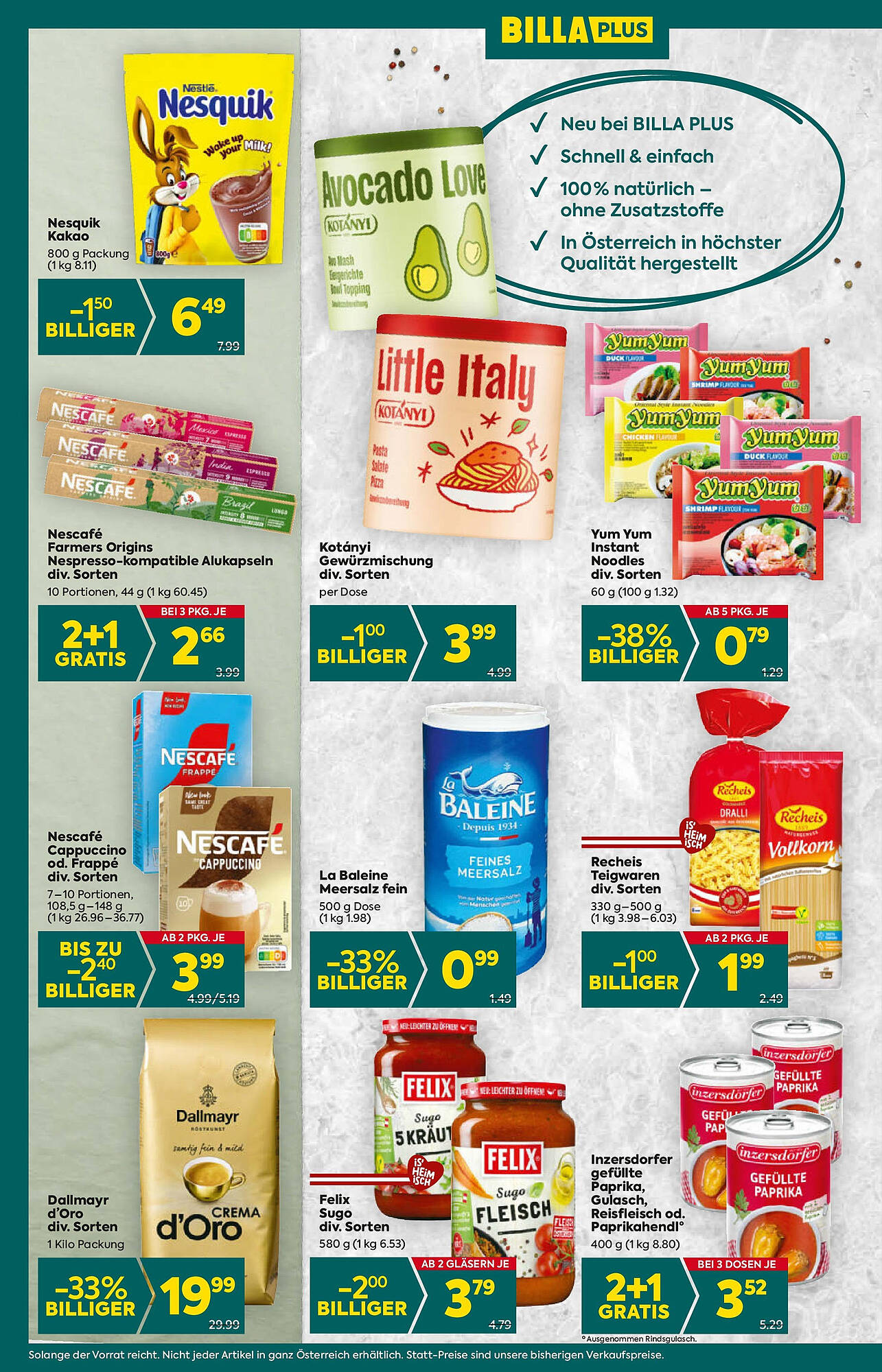 Billa Flugblatt woche 19 Seite 14