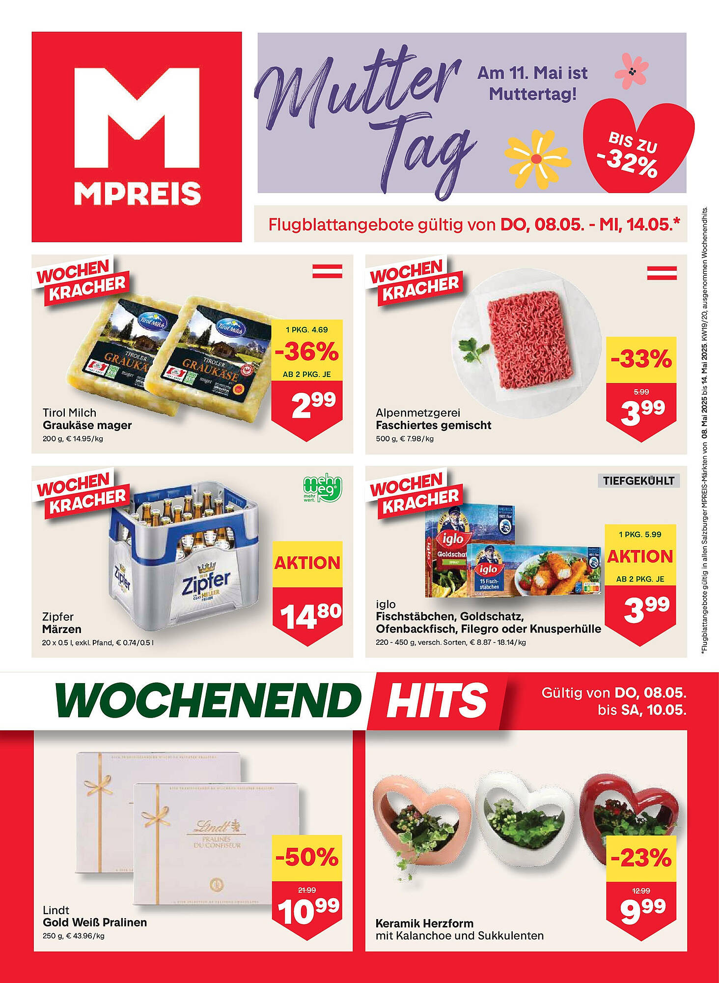MPreis Flugblatt woche 19 Seite 1