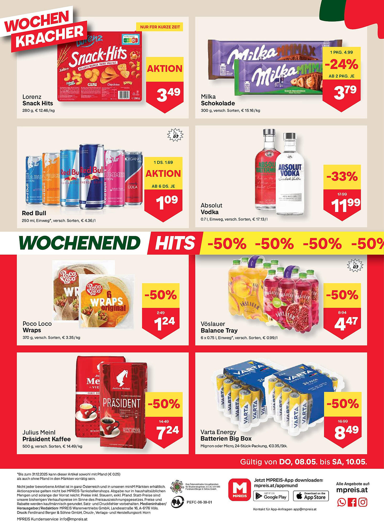MPreis Flugblatt woche 19 Seite 12