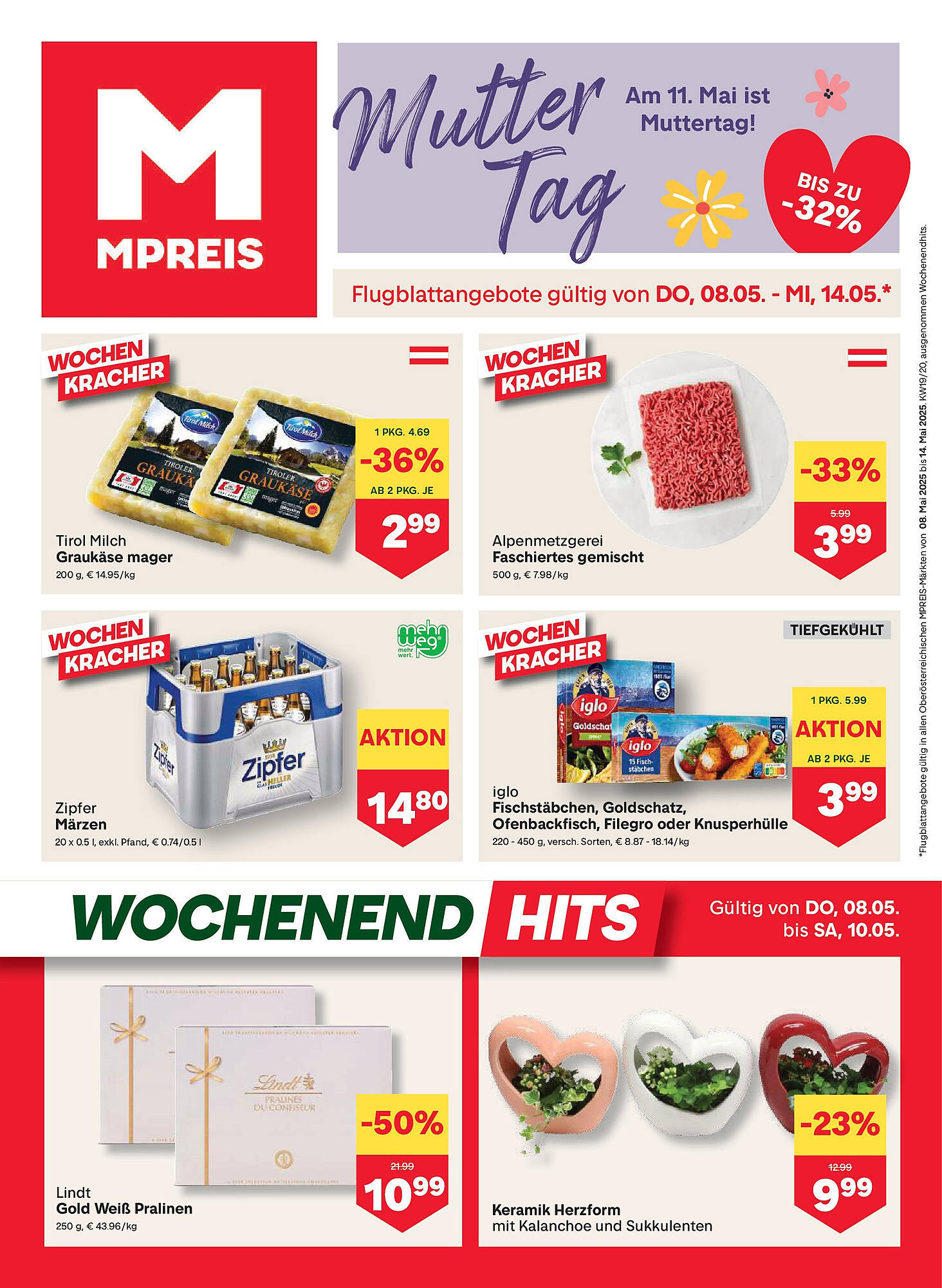MPreis Flugblatt woche 19 Seite 1