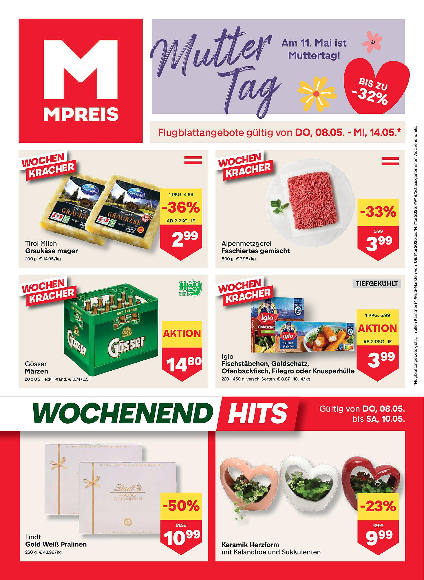 MPreis Flugblatt woche 19 Seite 1