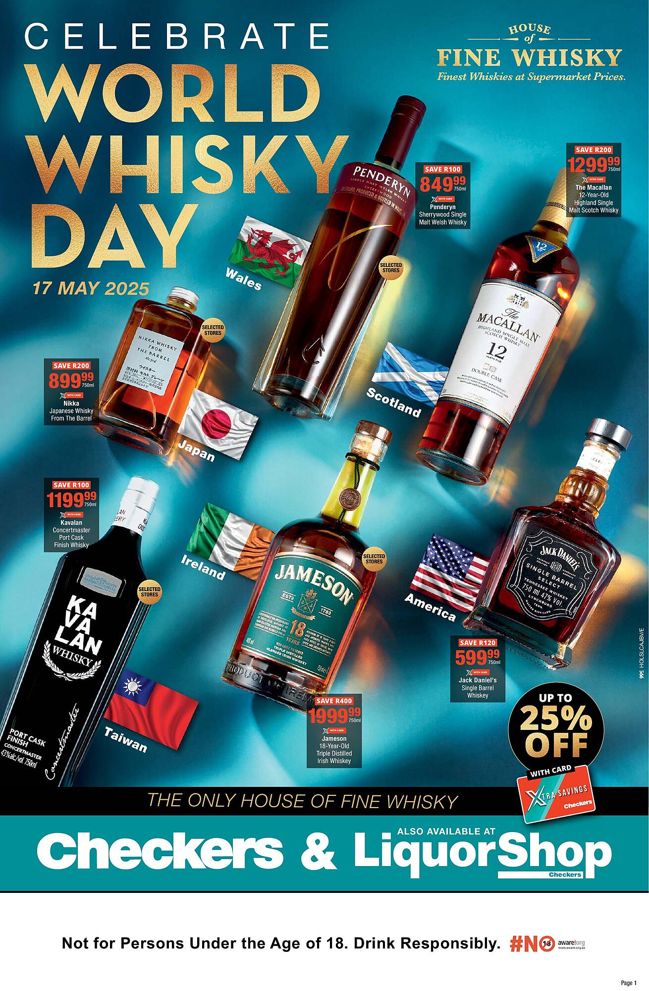 Checkers Liquor Shop catalogue Page 1