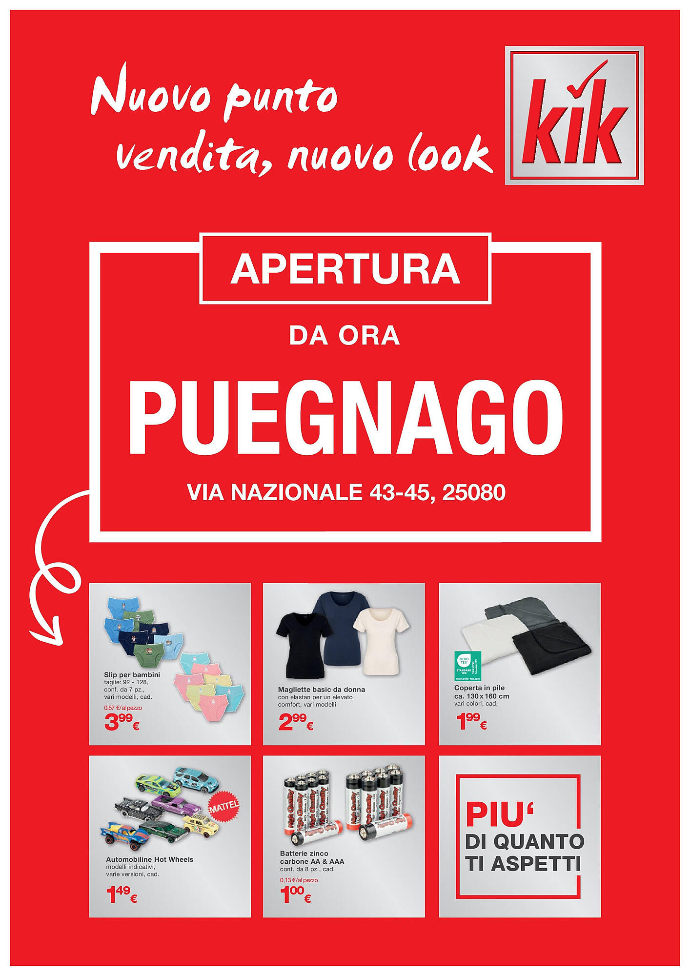 Volantino KiK Pagina 1