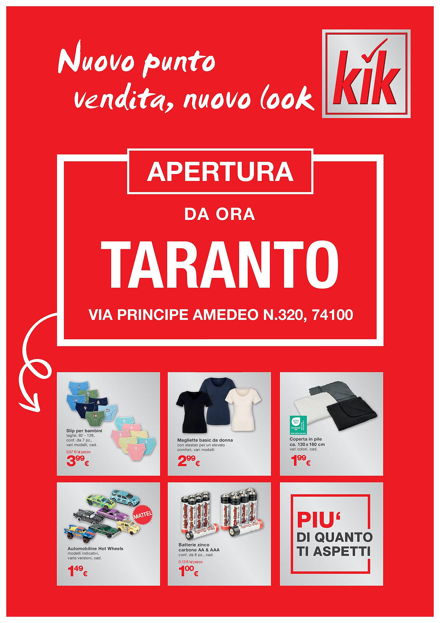 Volantino KiK Pagina 1
