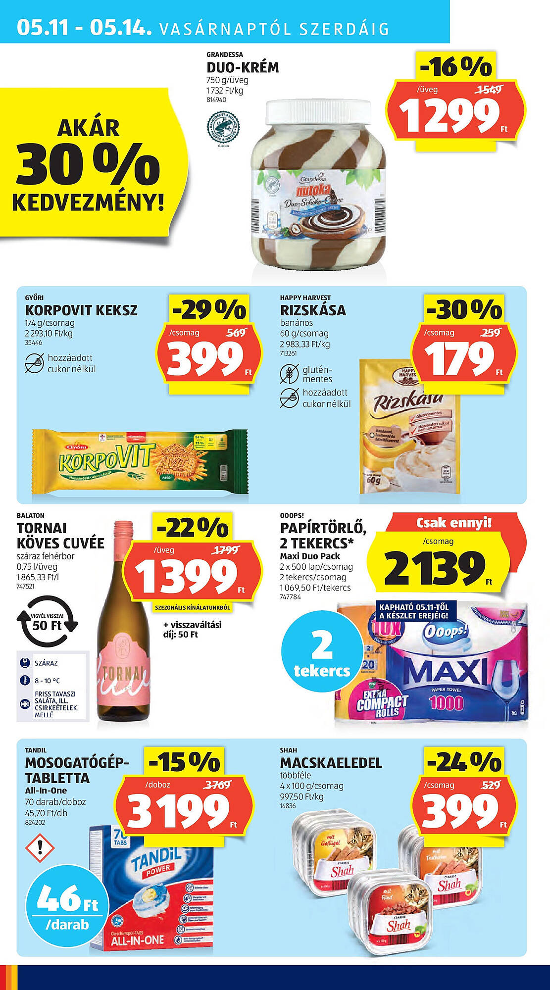 ALDI akciós újság hét 19 Oldal 30