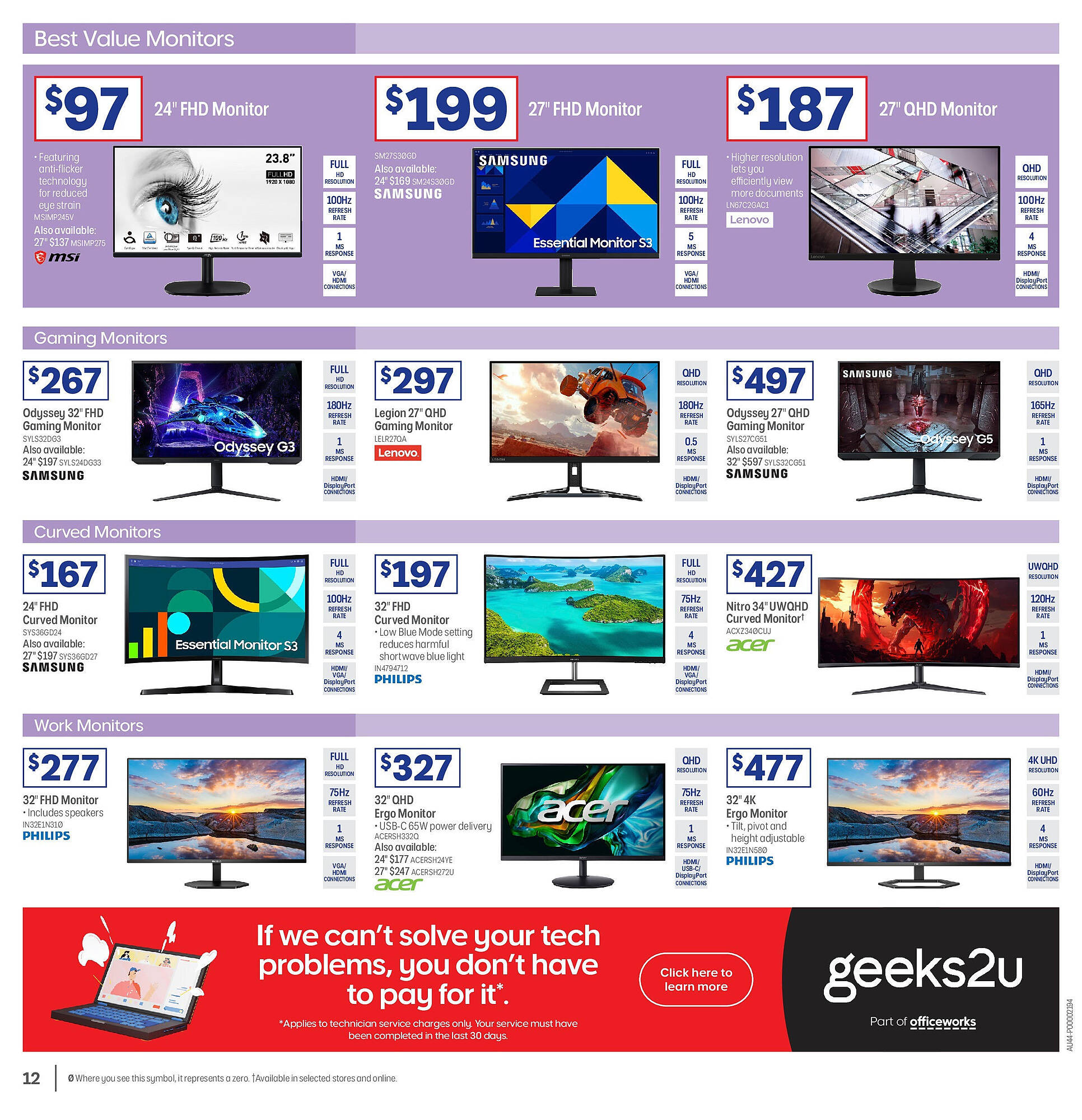 Officeworks catalogue Page 12