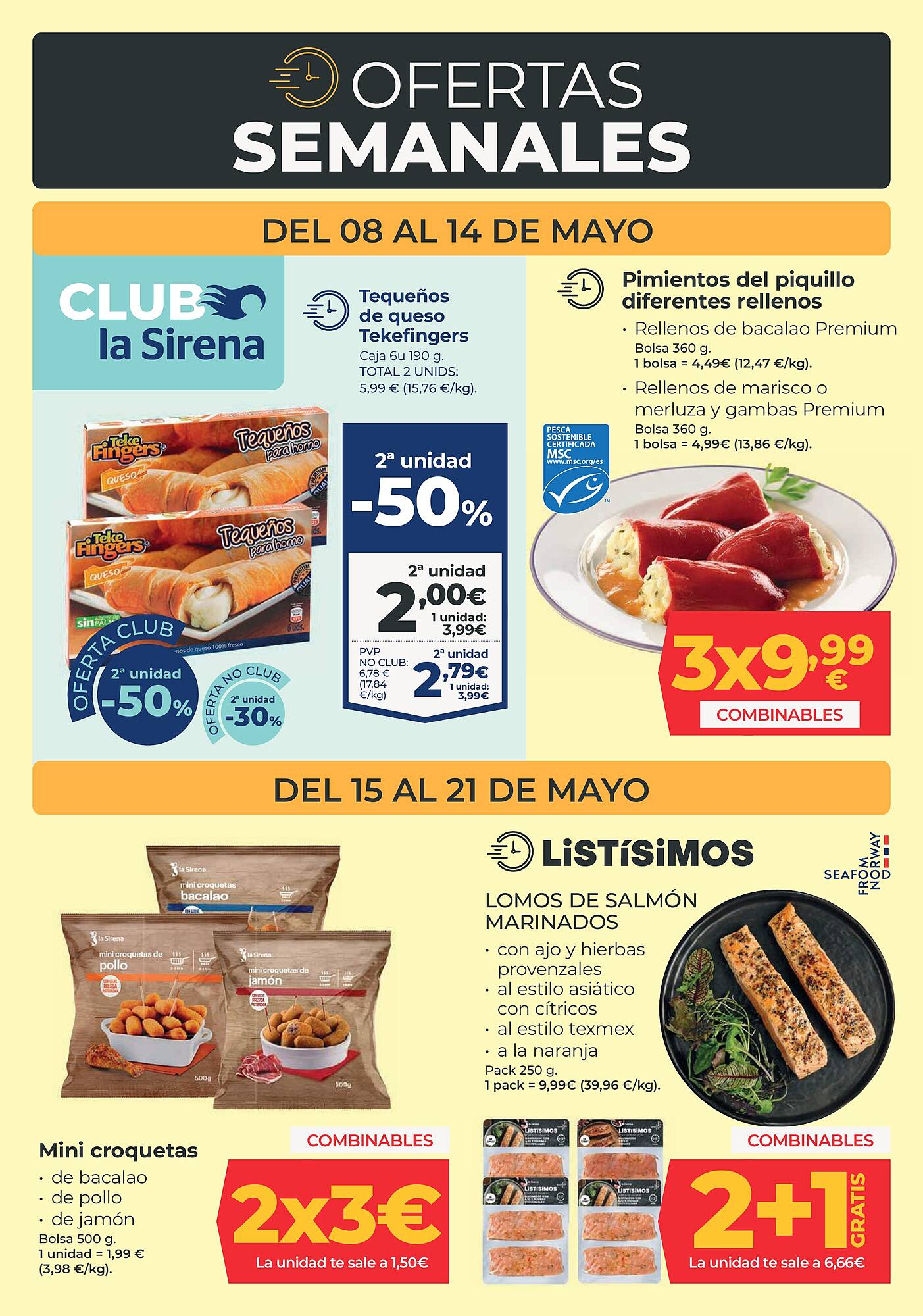 Folleto La Sirena Página 3