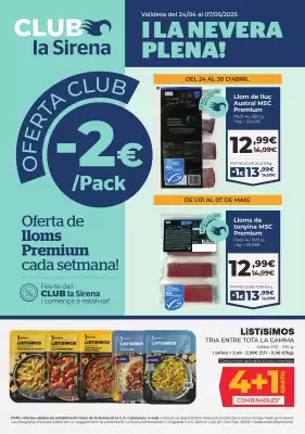 Folleto La Sirena (válido hasta el 21-05)