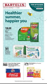 Bartell Drugs Weekly Ad week 20 Page 1