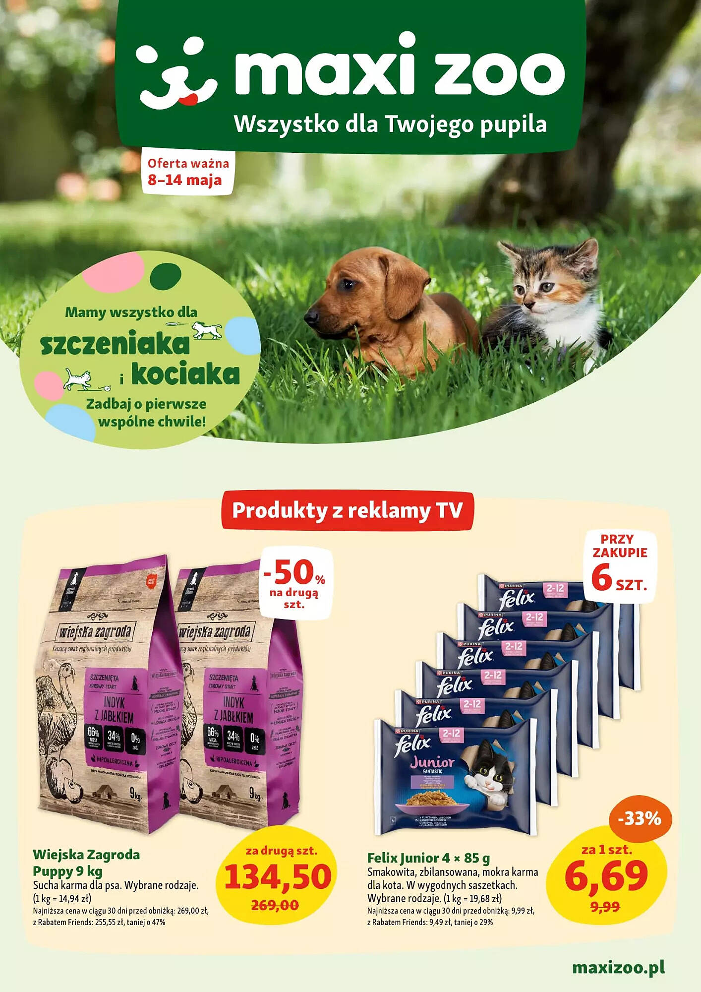 Maxi Zoo gazetka tydzień 19 Strona 1