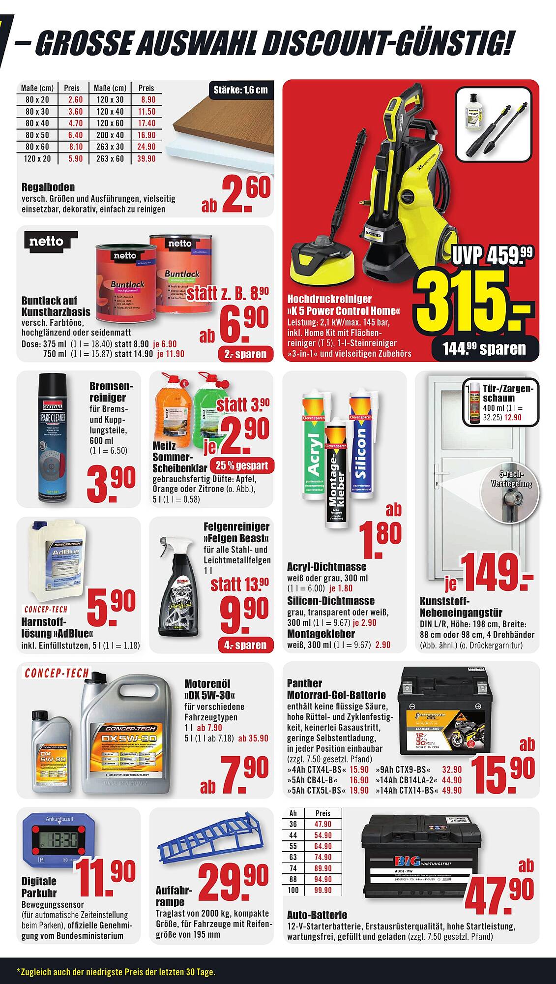 B1 Discount Baumarkt Prospekt woche 18 Seite 7