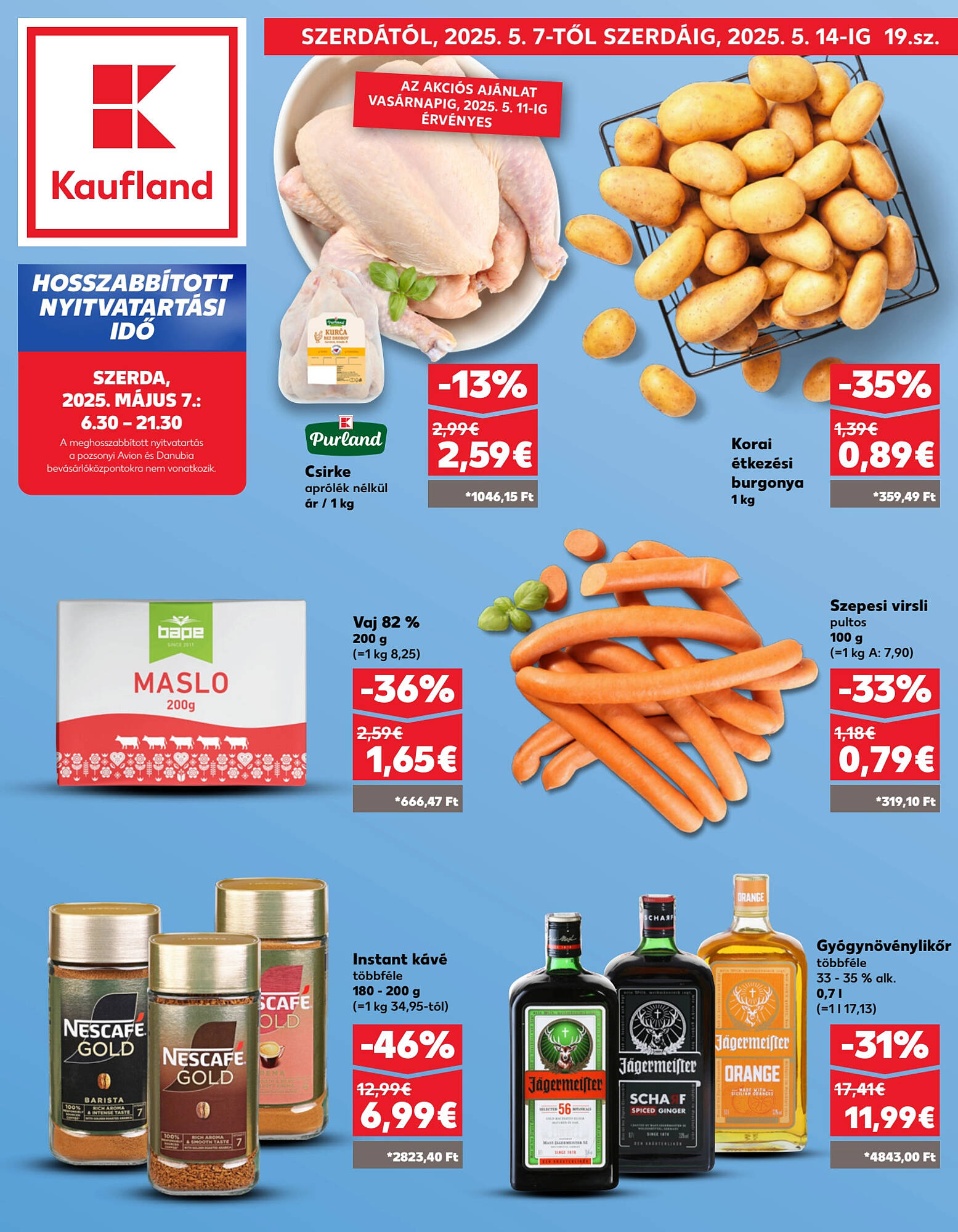Kaufland SK akciós újság hét 19 Oldal 1