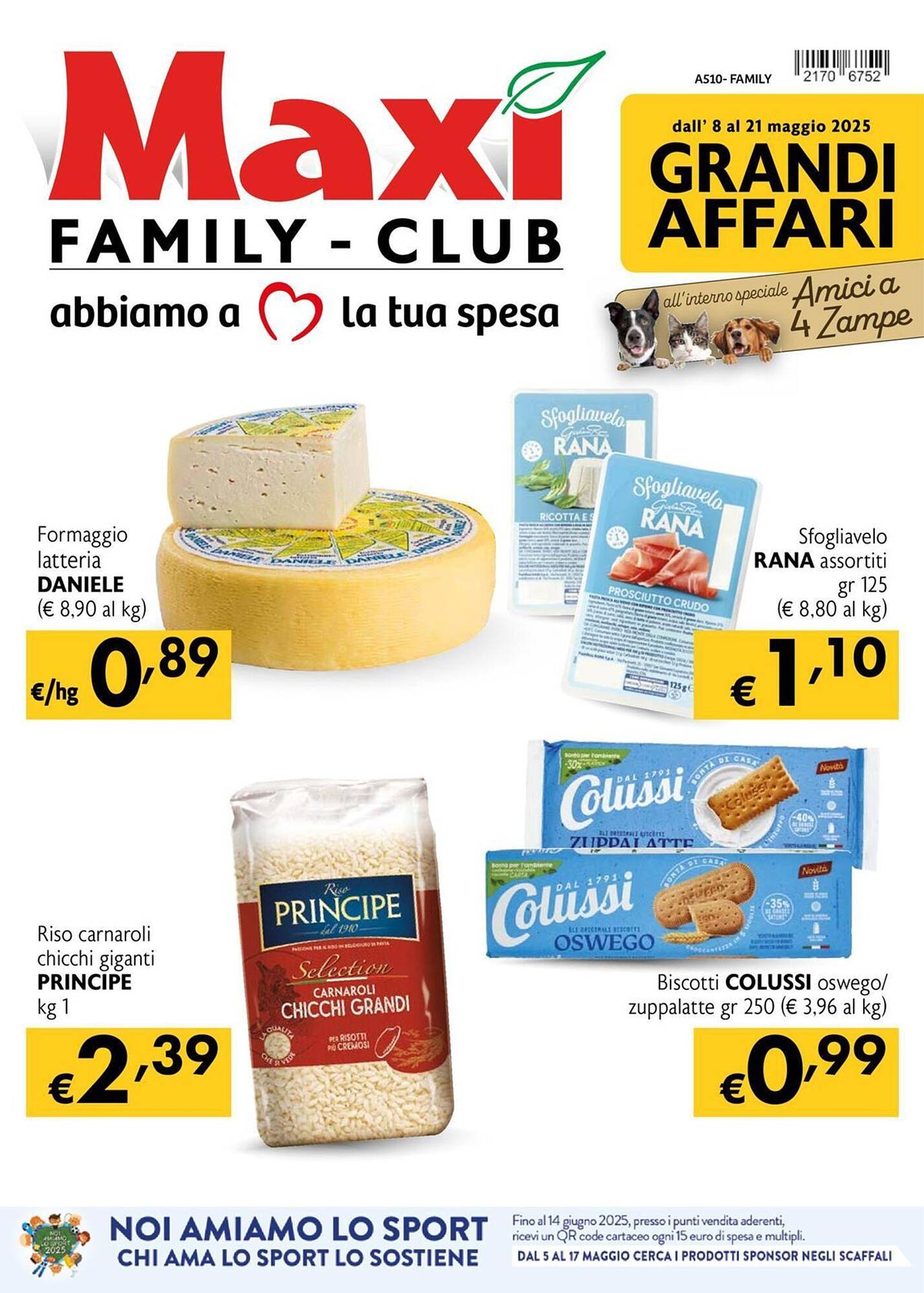 Volantino Maxi Family Pagina 1