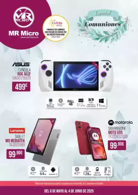 Folleto MR Micro (válido hasta el 4-06)