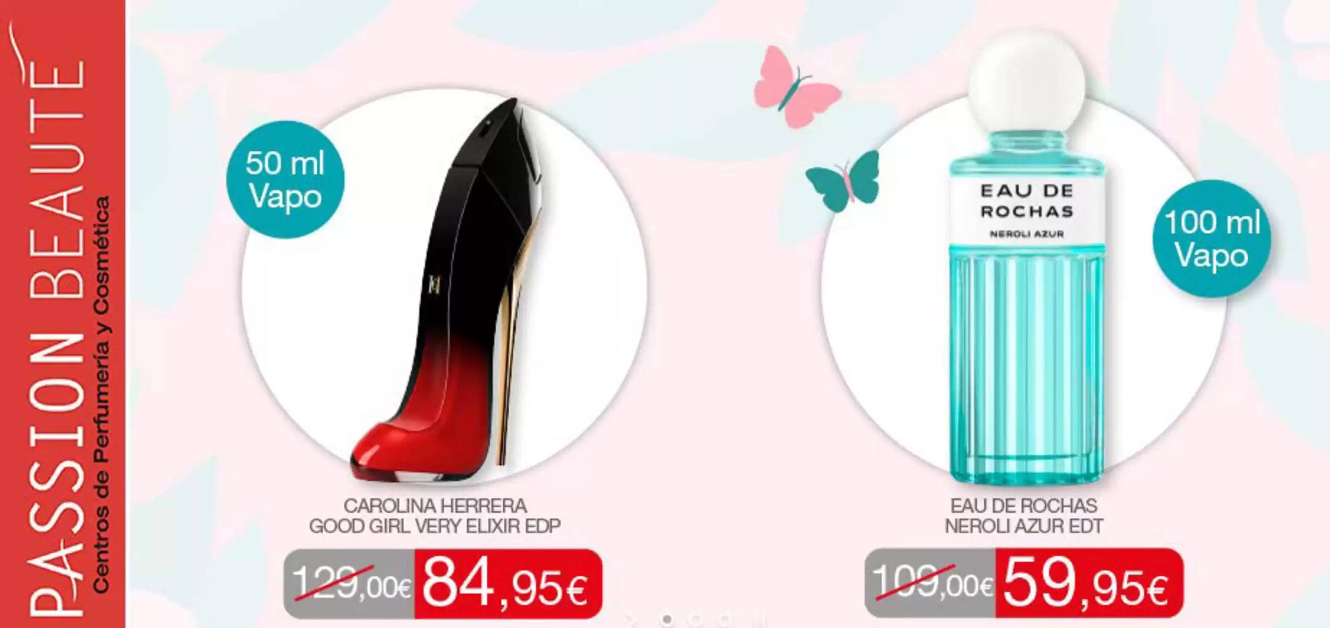 Folleto Passion Beauté Página 1