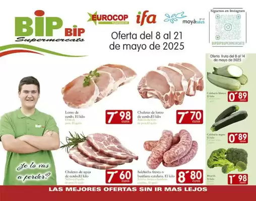 Folleto Supermercados Bip Bip (válido hasta el 21-05)